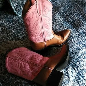COWBOY BOOTS-GIRLS SZ 10